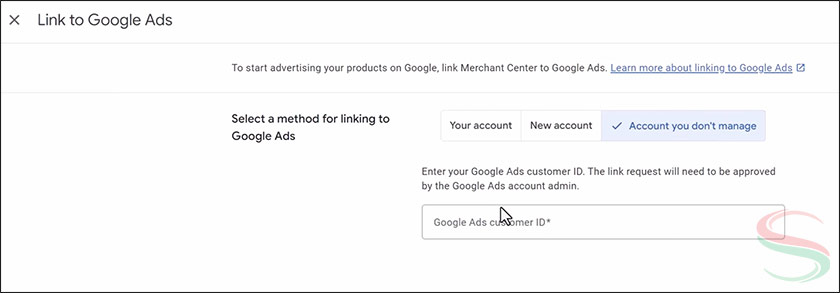 Thêm tài khoản cần liên kết