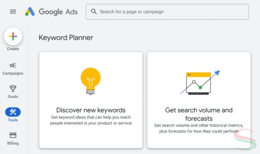 Google Keyword Planner là công cụ hữu ích để khám phá ý tưởng từ khóa quảng cáo tìm kiếm trả phí