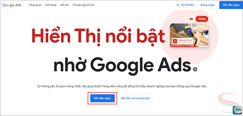 Truy cập trang Google Ads Truy cập trang Google Ads