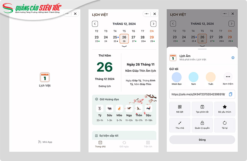 Zalo Mini App Zalo Mini App
