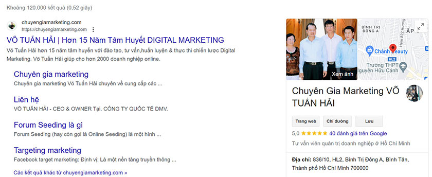 Các công ty marketing ở TPHCM