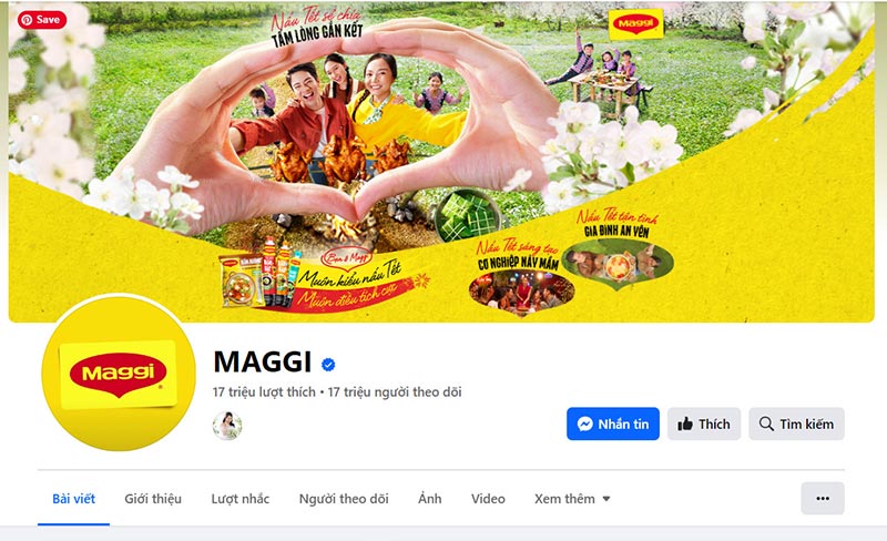 Maggi xây dựng chiến lược social media