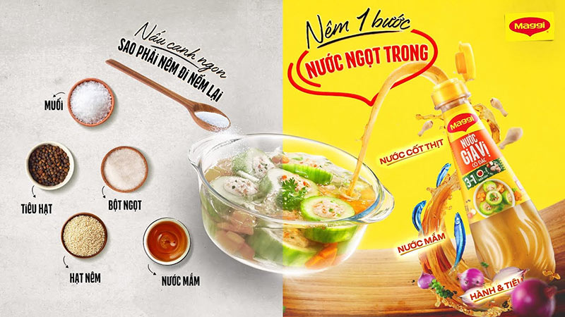 Thông điệp truyền của maggi