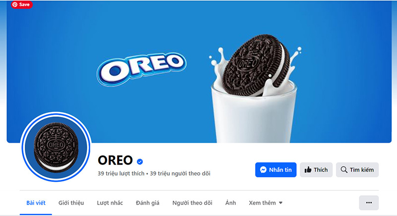 Social Media Marketing oreo