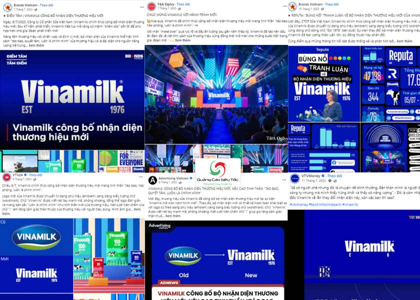 Earned media của Vinamilk