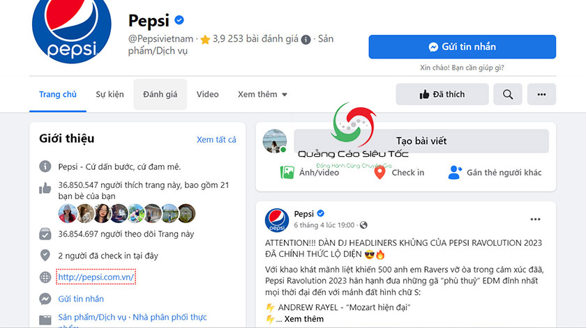 Chiến lược quảng cáo của Pepsi tại Việt Nam