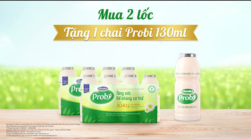 Khuyến mãi của Vinamilk