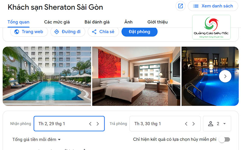 Chiến lược marketing của khách sạn Sheraton