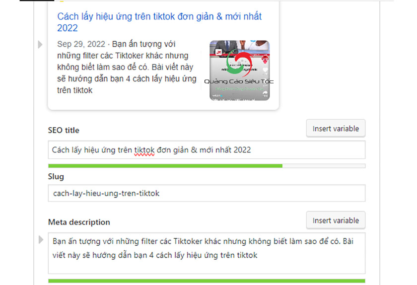 Tối ưu Google preview