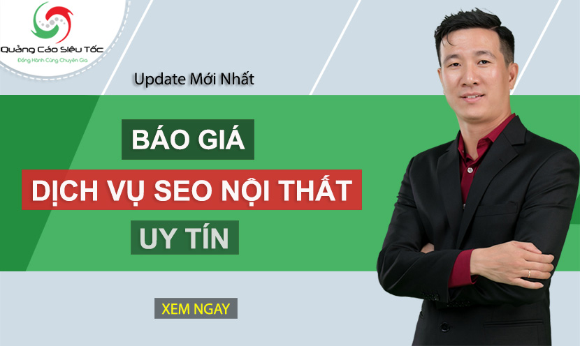 Báo giá dịch vụ SEO nội thất