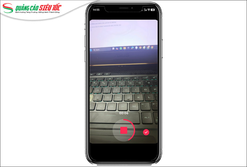 Chọn chế độ quay và bộ lọc phù hợp