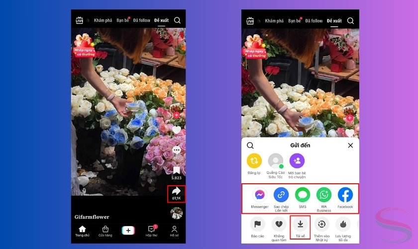 Phát tán nội dung yêu thích