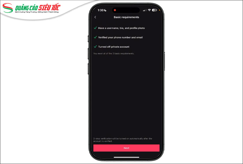 Đảm bảo bạn đã đạt các yêu cầu của TikTok Đảm bảo bạn đã đạt các yêu cầu của TikTok