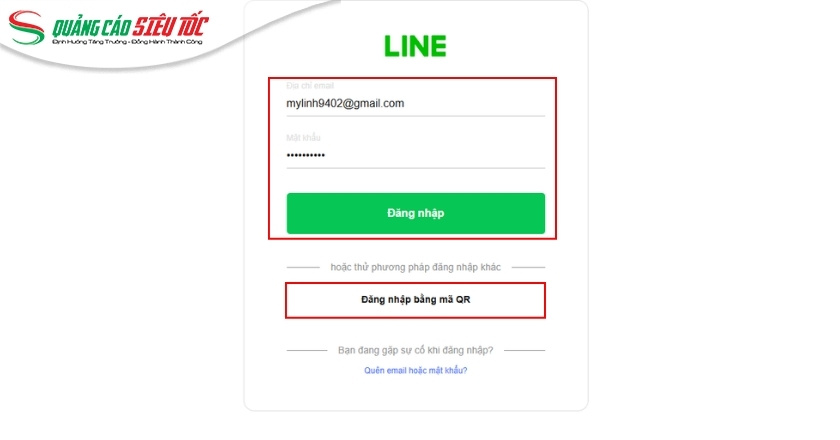 TikTok đăng nhập bằng LINE