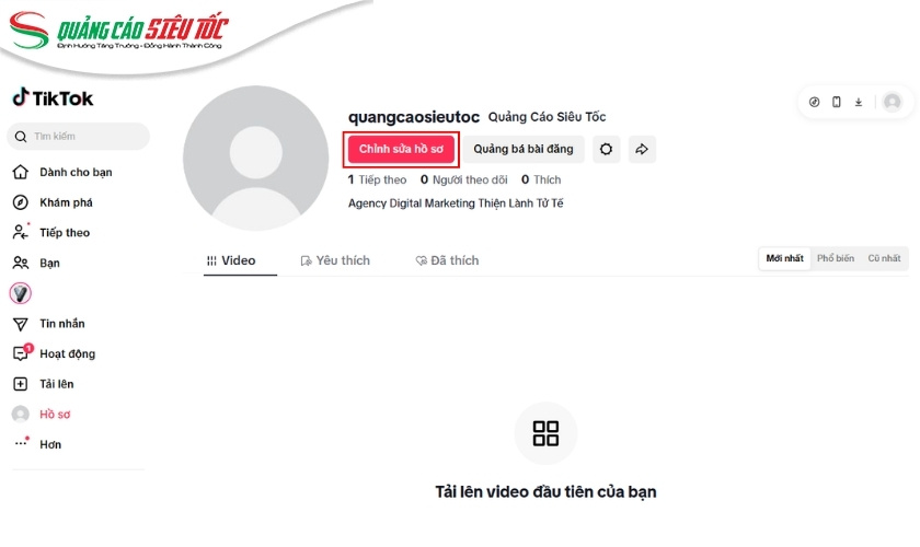 Edit ID Profile TikTok