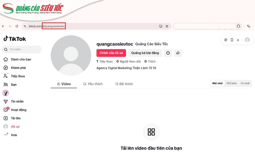 ID TikTok của mình