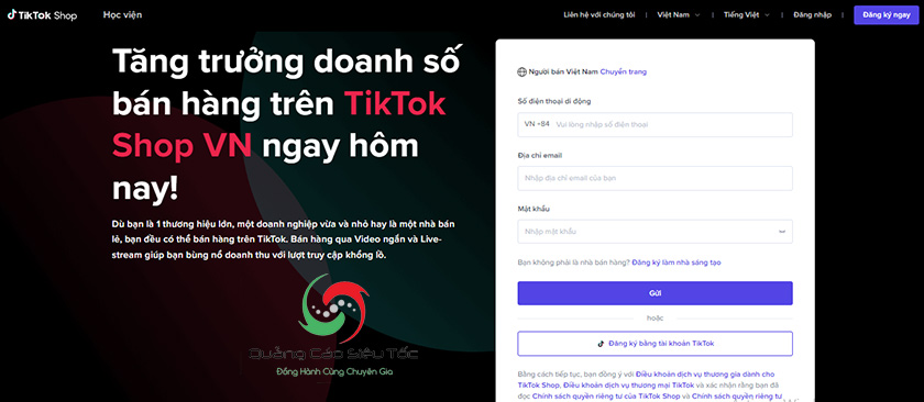 Cách đăng ký bán hàng trên TikTok Shop và tạo gian hàng