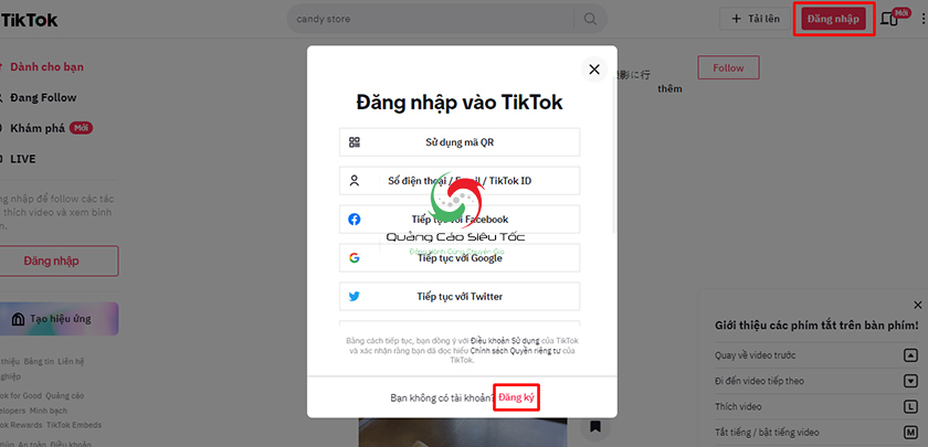 Tạo tài khoản cá nhân TikTok