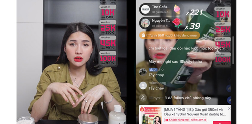 Cách live trên TikTok nhiều người xem