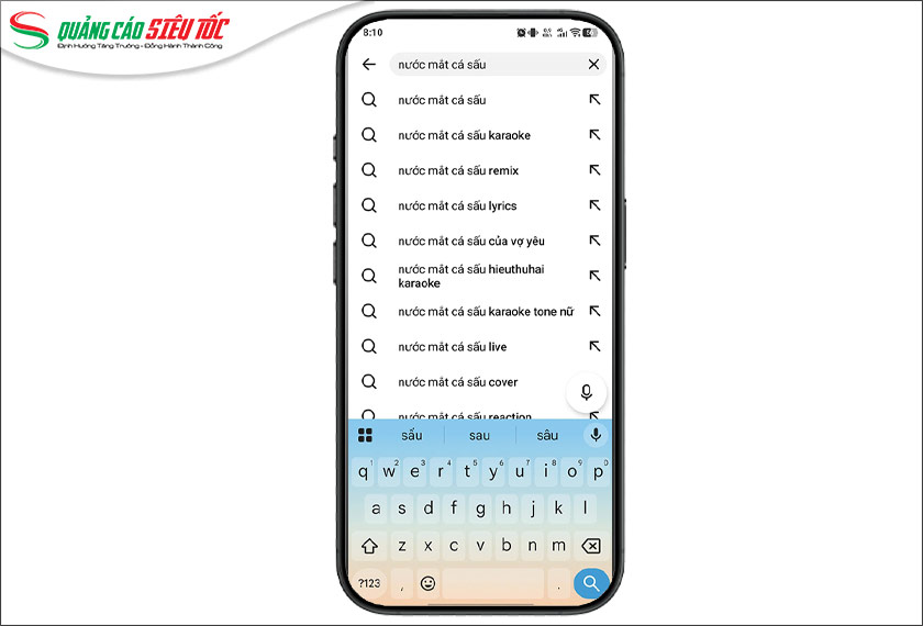 Tìm video trên thanh tìm kiếm Tìm video trên thanh tìm kiếm