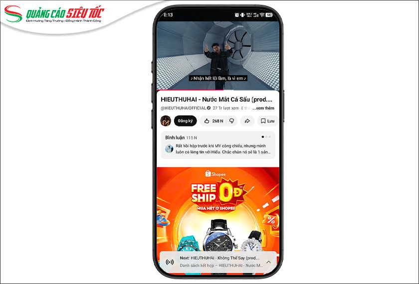 Chọn và xem video chính thức Chọn và xem video chính thức