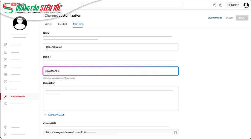 URL Youtube và Handle là gì?
