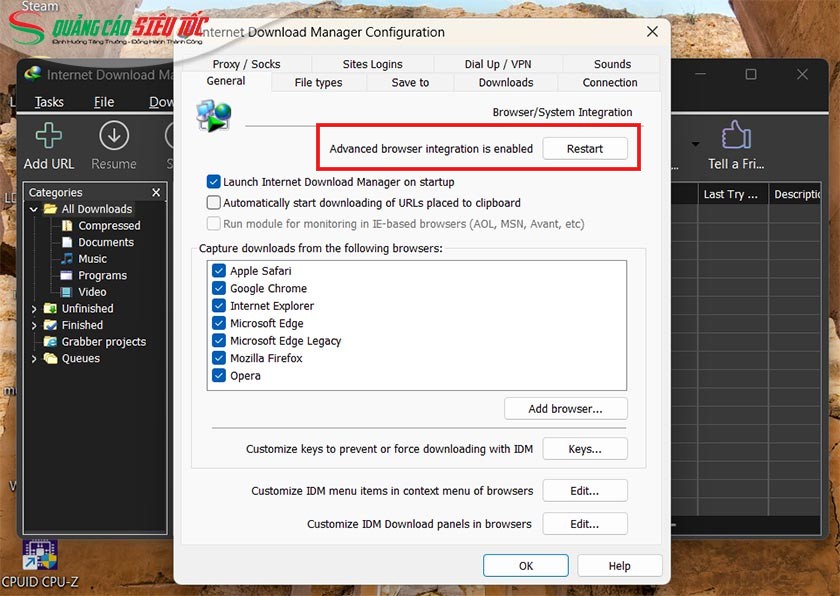 Kiểm tra tích hợp IDM 