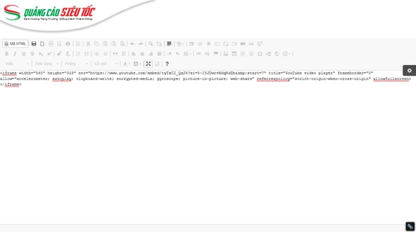 Nhúng video Youtube vào website lập trình riêng