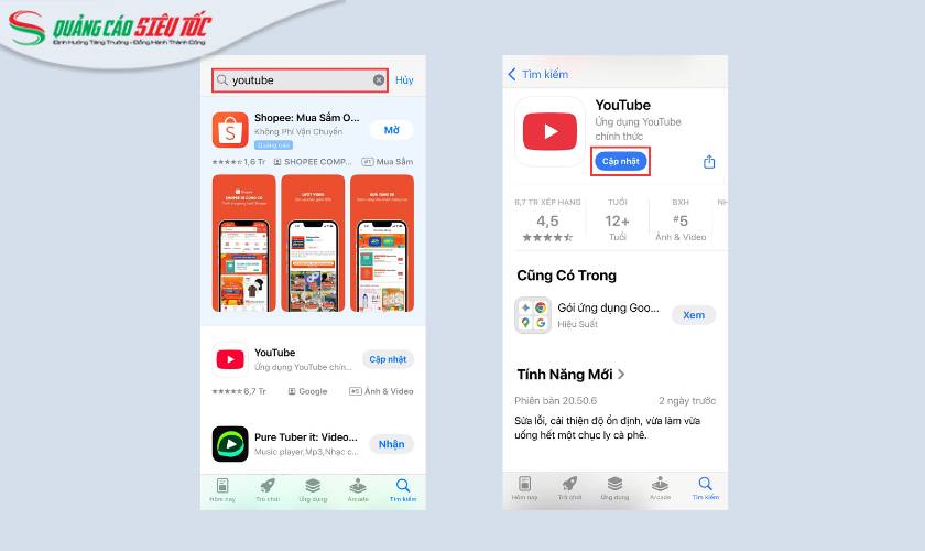 Tải app Youtube mới nhất