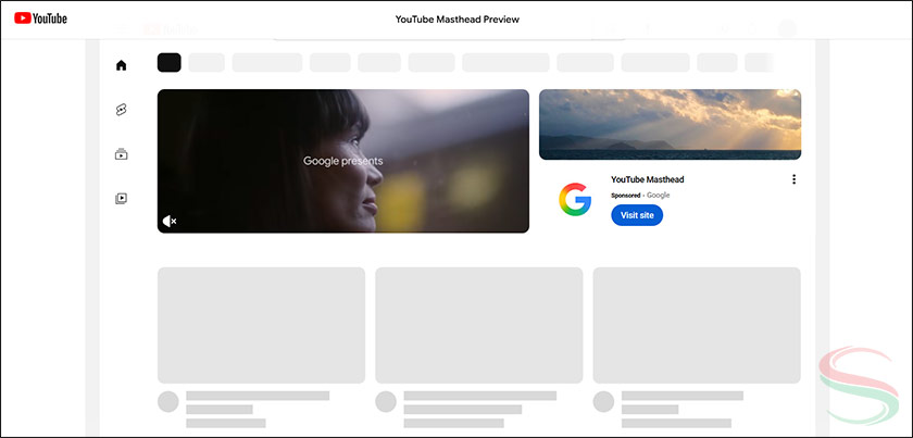 Xem trước quảng cáo Masthead