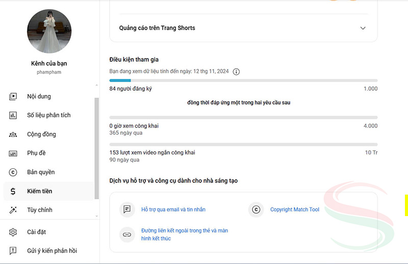 Điều kiện bật kiếm tiền Youtube