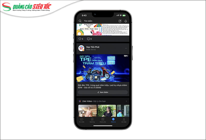 Quảng cáo Zalo Commerce Quảng cáo Zalo Commerce