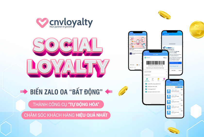 Phần mềm quản lý tin nhắn Zalo Social Loyalty