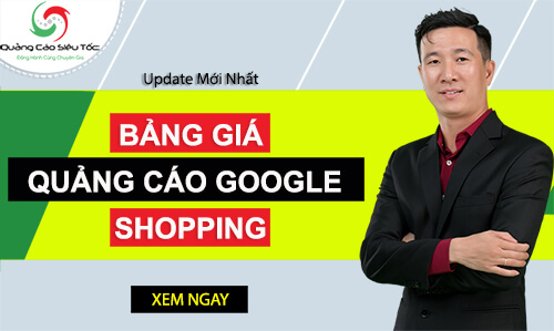 bảng giá quảng cáo google shopping