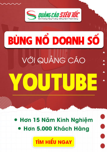 Dịch vụ quảng cáo Youtube