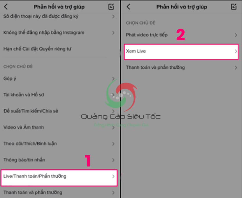 giao diện phản hồi và trợ giúp giao diện phản hồi và trợ giúp