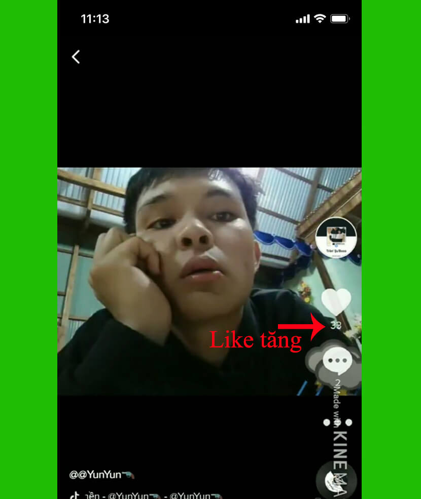 cách hack like trên tiktok