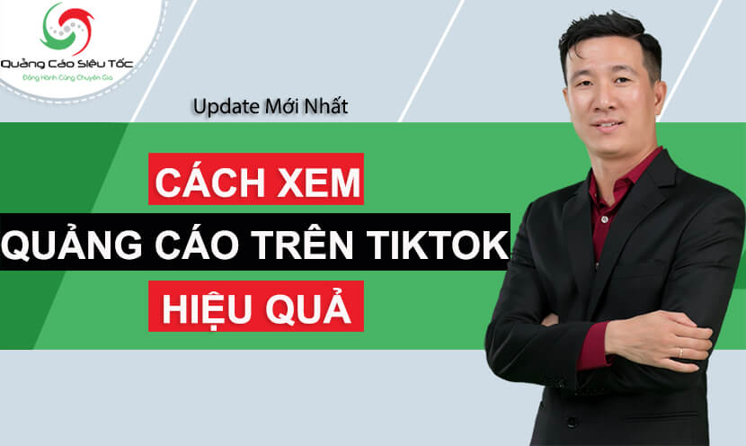 cách xem quảng cáo trên tiktok