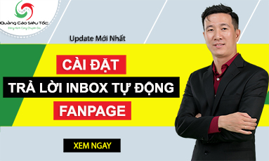 cài đặt trả lời inbox tự động trên fanpage