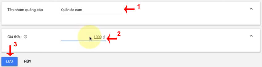 chọn giá thầu quảng cáo google shopping chọn giá thầu quảng cáo google shopping