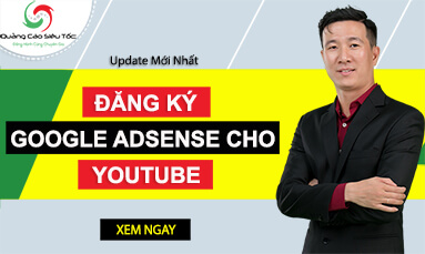 đăng ký google adsense cho Youtube