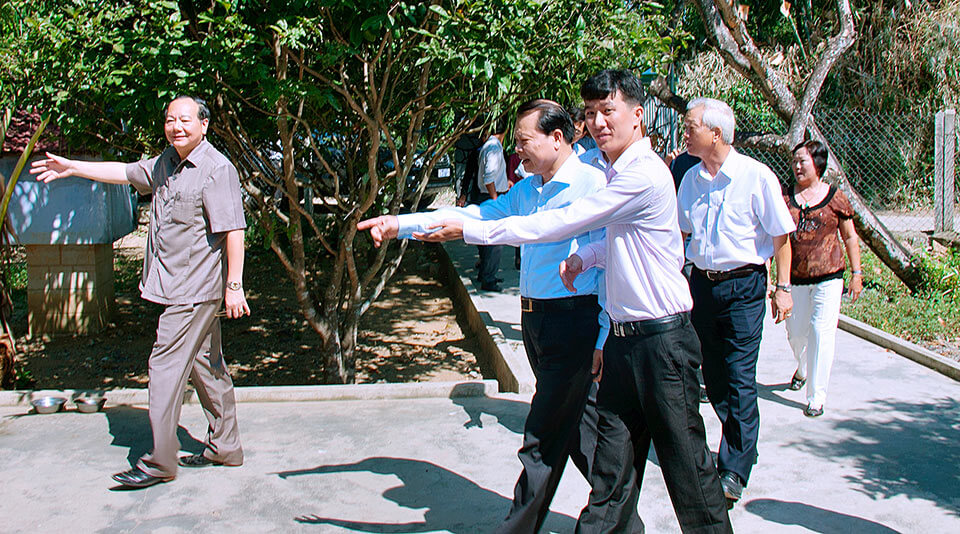 Đón tiếp phó thủ tướng Vũ Văn Ninh