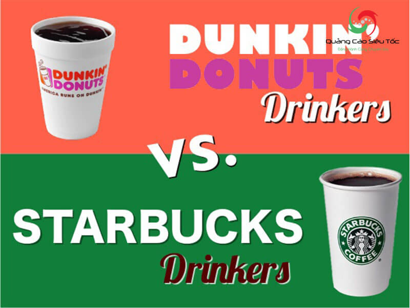 starbucks và dunkin