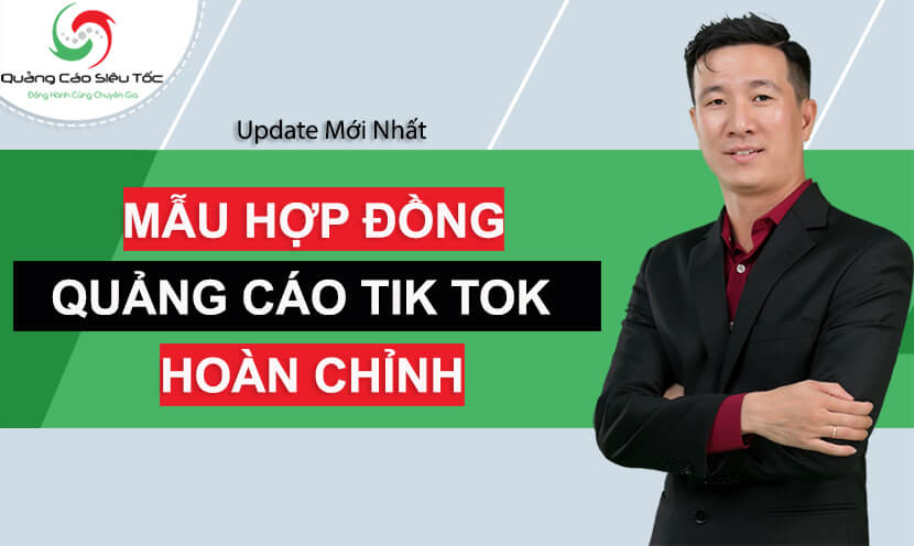 hợp đồng quảng cáo tik tok