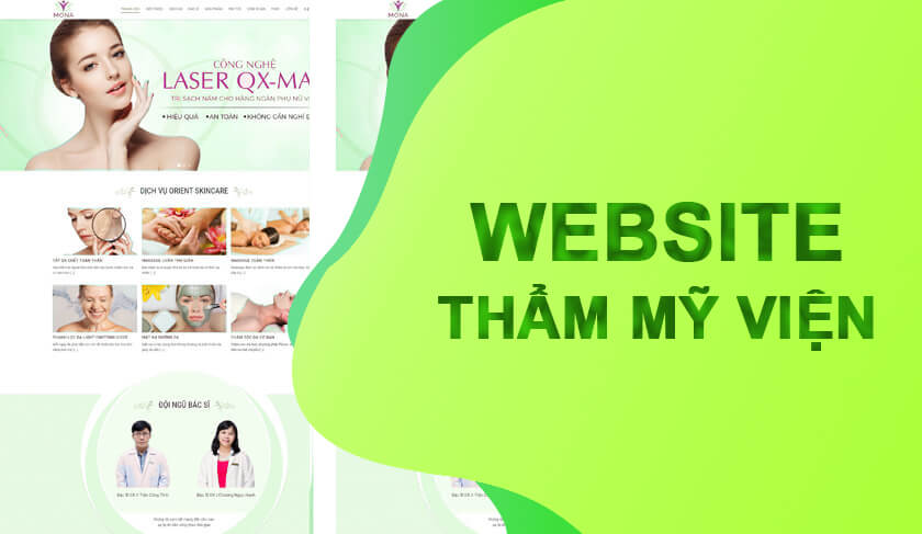 Marketing Website cho thẩm mỹ viện