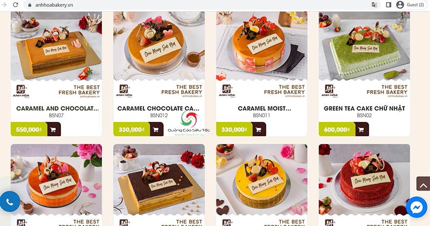 Top 10 mẫu thiết kế cửa hàng bánh ngọt hút khách nhất