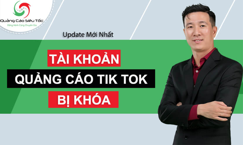 tài khoản quảng cáo tiktok bị vô hiệu hóa