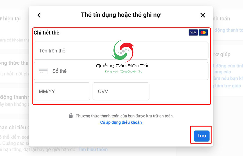 thanh toán quảng cáo facebook bằng thẻ visa thanh toán quảng cáo facebook bằng thẻ visa