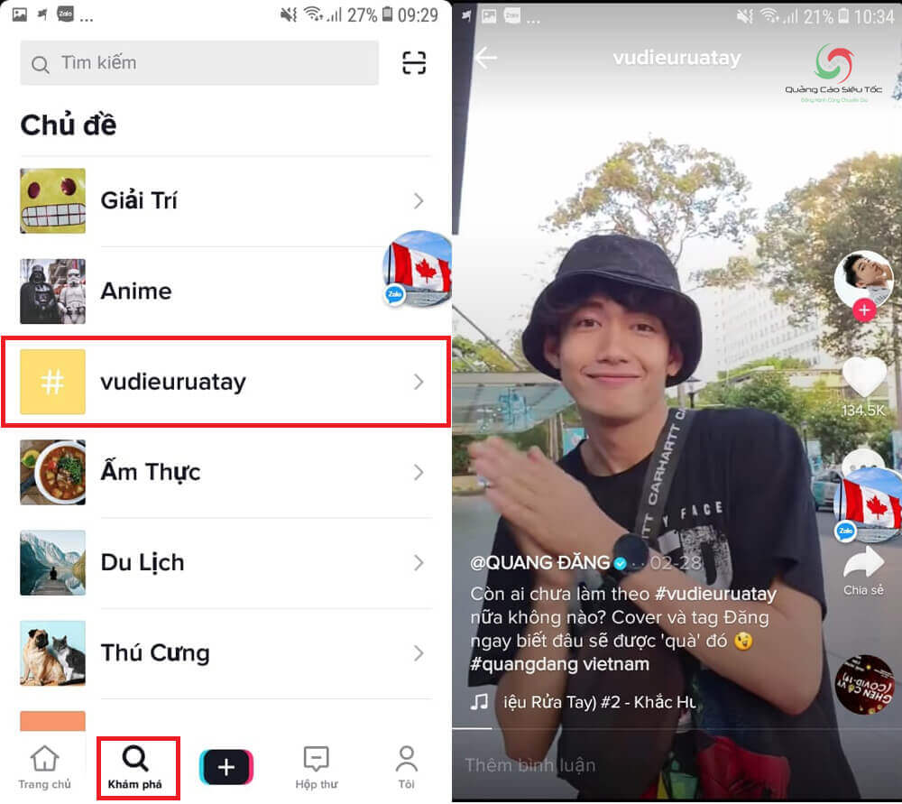 Trào lưu Tik Tok vũ điệu rửa tay 