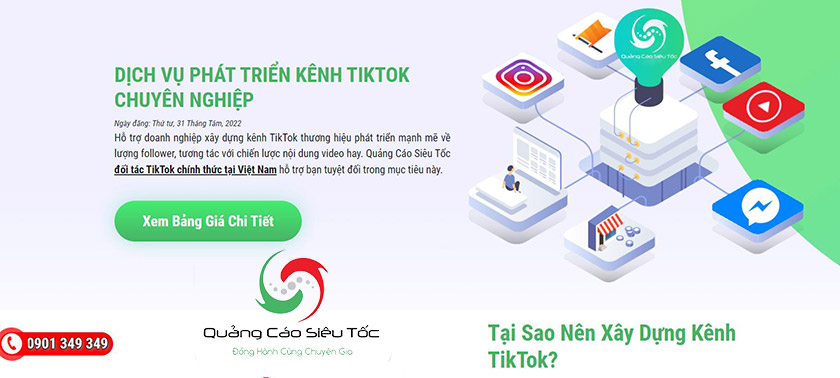 Dịch vụ tư vấn tóp tóp shop